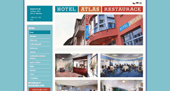 Desktop Screenshot of hotel-atlas.cz